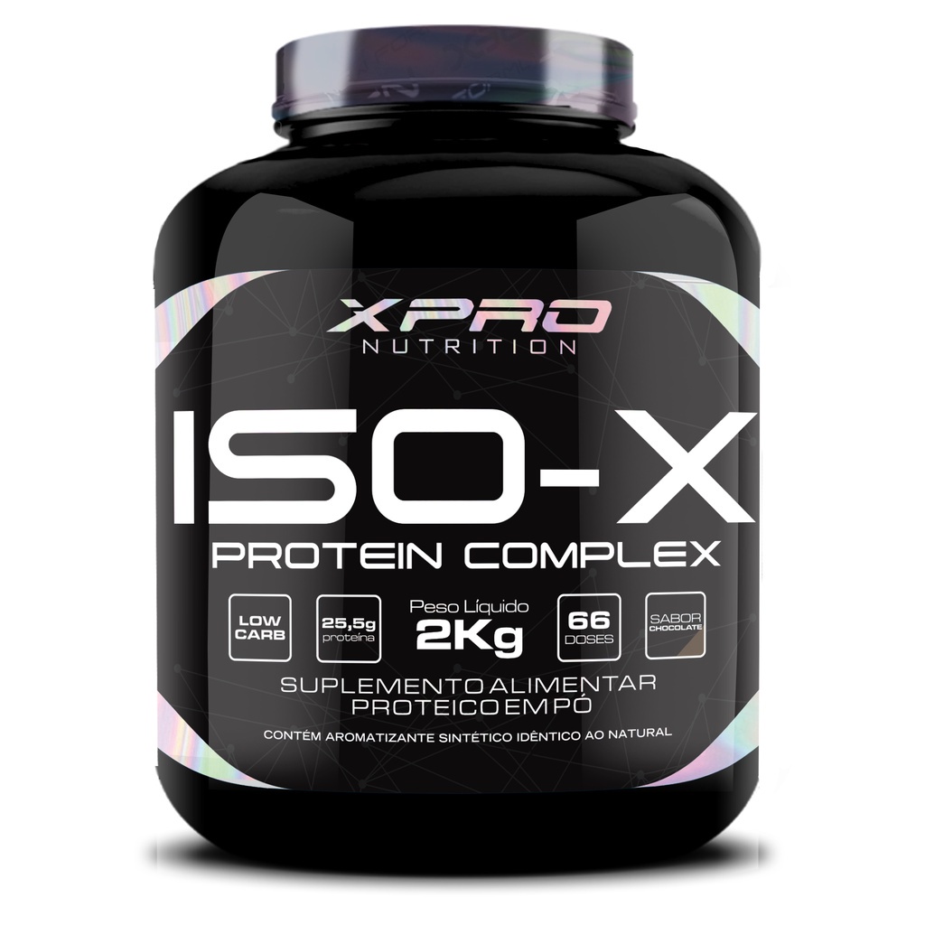 Whey Iso-X 2Kg- X pro Isolate 900g Isolado