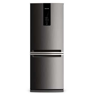 Geladeira/Refrigerador Side By Side Frost Free 540L Brastemp BRO80AK Inox  127V - Clima Rio