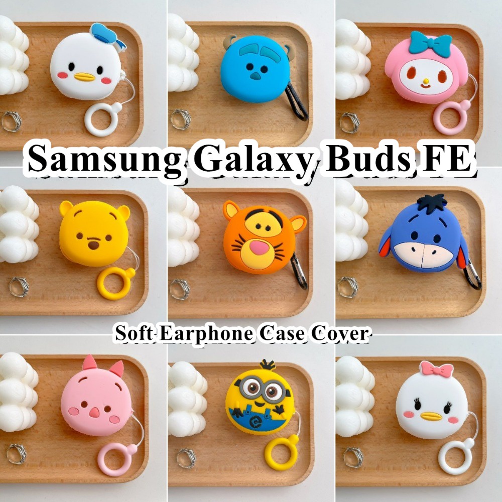 【 imamura 】 Para Samsung Galaxy Buds FE Case Inovação Série Cartoon Fone De Ouvido Capa De Silicone Macio NO . 1