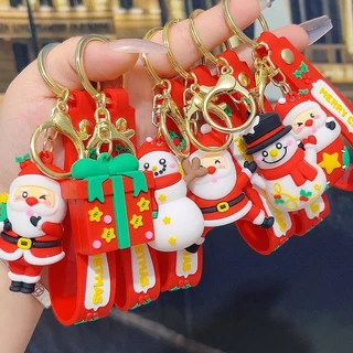 Lembrançinha de Natal Lembranças Lembranças Papai Noel Decorações do Porta-Chaves