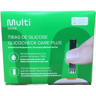 KIT COM 50 TIRAS PARA GLICEMIA GLICOCHEC HC489