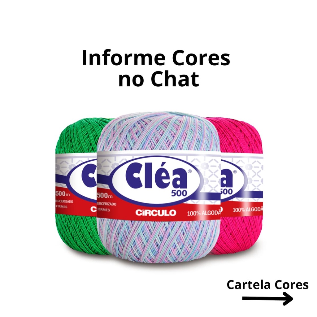 Kit Linha Clea Círculo 500 metros (2 / 3 / 5 Unidades) - ESCOLHA CORES ...