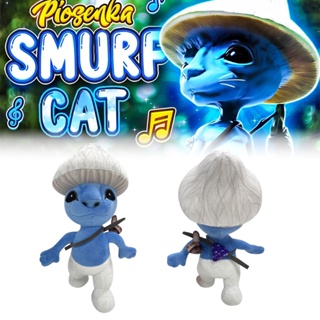 Smurf Cat Mushroom Plushie Hat