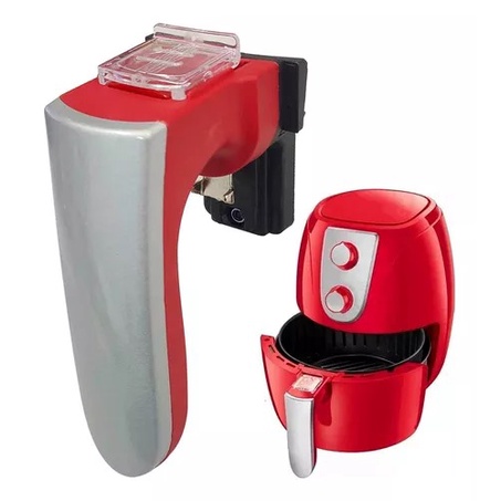 Puxador Alça P/ Fritadeira Air Fryer Mondial Af-33 Af-34 Vermelho