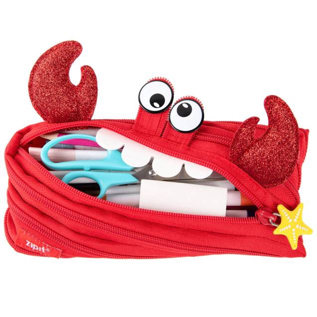 Estojo Maped Zipit Animal Caranguejo | Shopee Brasil