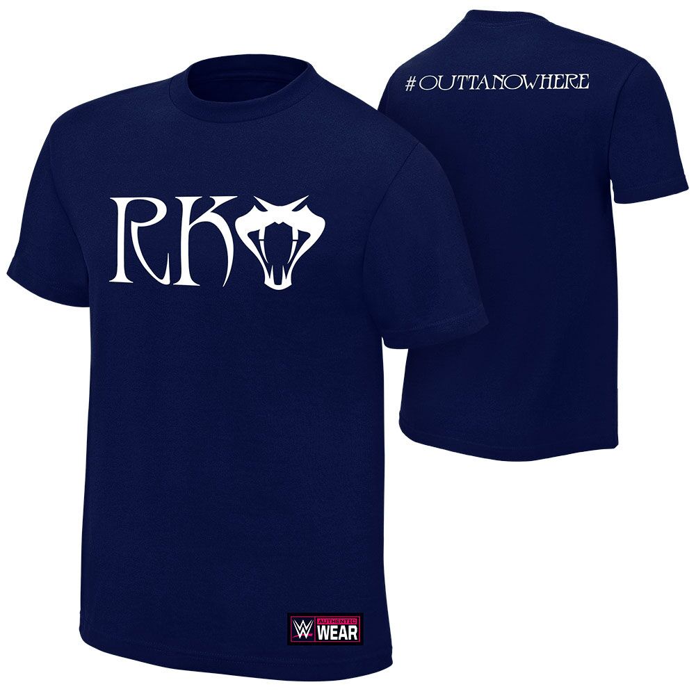 Wwe Tee Teenager Clothes Seine RKO Rose Brooke Dolph AJ Camiseta manga curta 1215