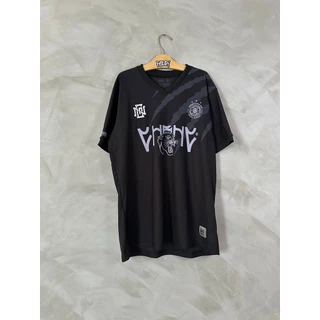 Camiseta De Time Chronic Unissex Gola Redonda Dryfit Futebol Antirrasista 13 - Acompanha Adesivos