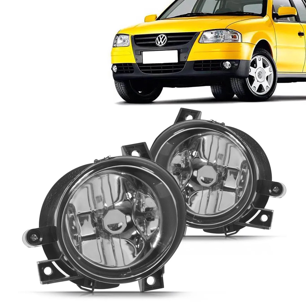 Farol De Milha Neblina Auxiliar Gol Parati Saveiro G4 Polo Fox Spacefox ...