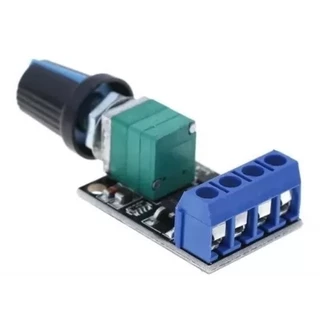 Controlador De Velocidade Para Motor Dc Pwm 5v 12v 10a