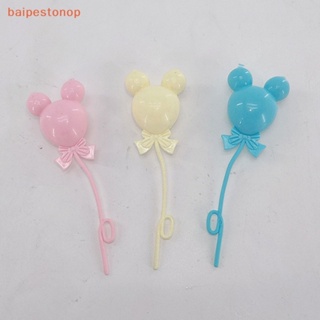 [baipestonop] Acessórios Para Bonecas Balão Multi-Colorido Cor Do De Cabeça Mista Mickey Pode Ser Selecionado Sobre