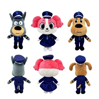Sheriff Labrador Pelúcia,Xerife Labrador Brinquedos Recheados.sheriff Brinquedo De Pelúcia Boneco Infantil Dormir Boneca Jogando Travesseiro Fofo Presente De Aniversário Menina