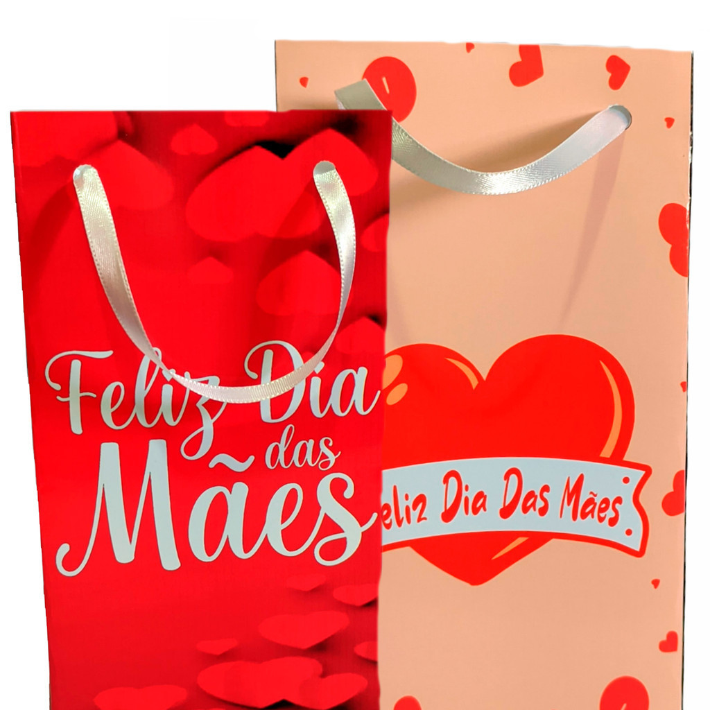 10 Sacolinhas Presentes Dia Especial Mães Lembrancinhas Mimos Para Cliente em Oferta na Shopee