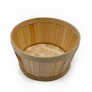 Cesto de Palha Natural Tiras RD - 21,5 x 12 cm em Oferta na Shopee