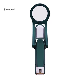 Joom Magnifying Tesoura De Unha Com Lupa Fácil De Usar Perfeita Para Idosos Desenho Anti Respingos Portátil
