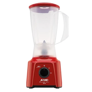 Liquidificador Arno Power Mix Lq11 Copo De Plástico 2 Velocidades + Pulsar 550w Vermelho
