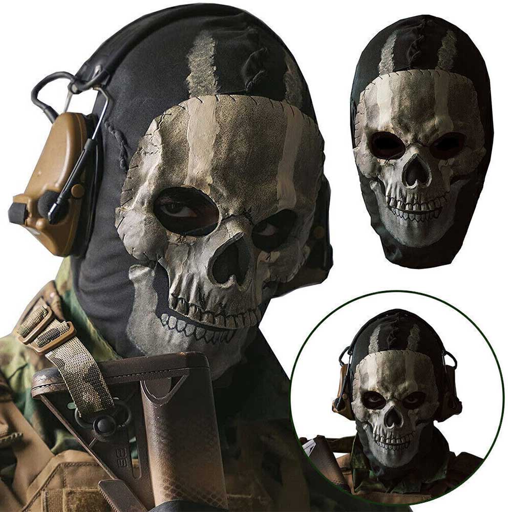 Call of Duty 2Call of Duty MW2 New Game Skull Ghost Mask Mask Headgear cos