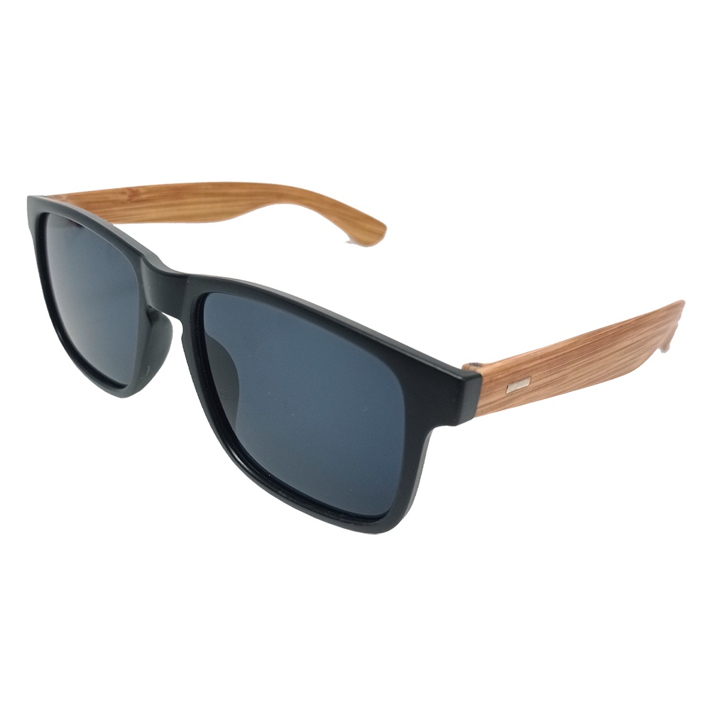 Óculos De Sol Bambu Madeira Unissex Quadrado Proteção UV400