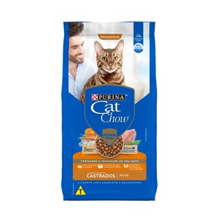 Ração Nestlé Purina Cat Chow Castrados Peixe 10,1kg