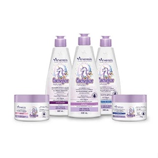 Kit Cachinhos Naturais - Cabelos Crespos e Crespíssimos