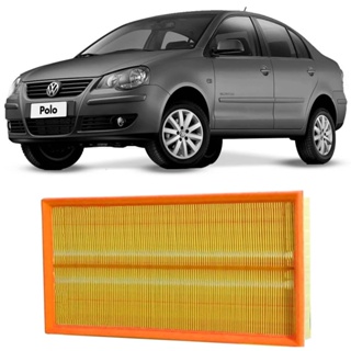 Filtro Ar Volkswagen Polo Sedan 1.6 8v 2003 A 2009 Tecfil