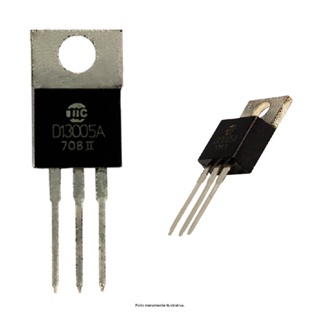 Transistor D13005a = Mje13005 Mais Forte Alta Qualidade