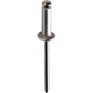 Rebite de alumínio para repuxo 4x12mm 20 unidades cinza Fixtil