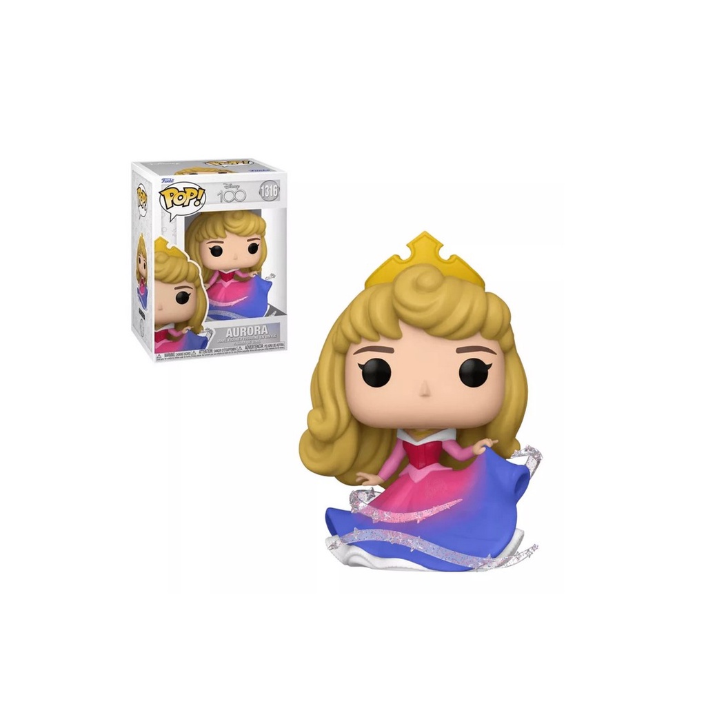 Funko Pop Princesas da Disney 100º aniversário Bela Adormecida Aurora