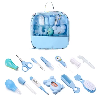 Kit 13 Pecas Cuidados Diários Com Os Cabelos Higiênicos Para Recém-Nascidos