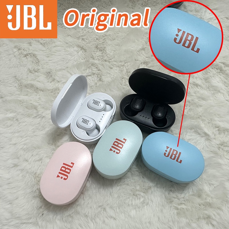 Fone De Ouvido Original JBL A6S TWS Sem Fio Bluetooth 5.0 Estéreo Macaron Mini Fones Para Xiaomi Redmi Android Ios Smartphones