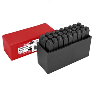 Alfabeto de Aço Punção para Gravação/Marcação 8 Mm Nove54