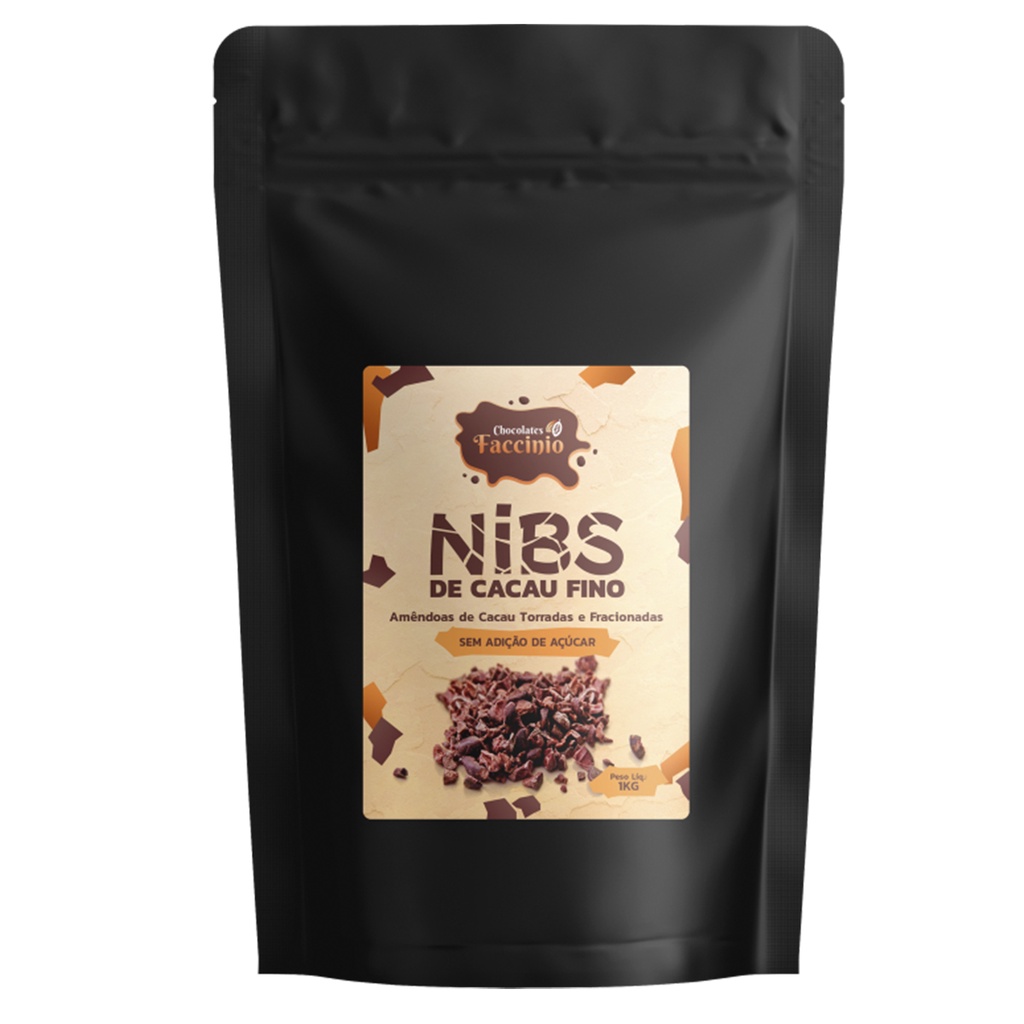 Nibs De Cacau Fino Amêndoas Selecionadas (premium) - 1kg