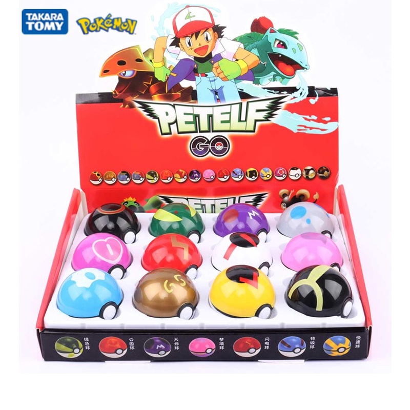 Mini Bottons tipos de Pokémon Go 2,5cm kit com 4 unidades broche alfinete