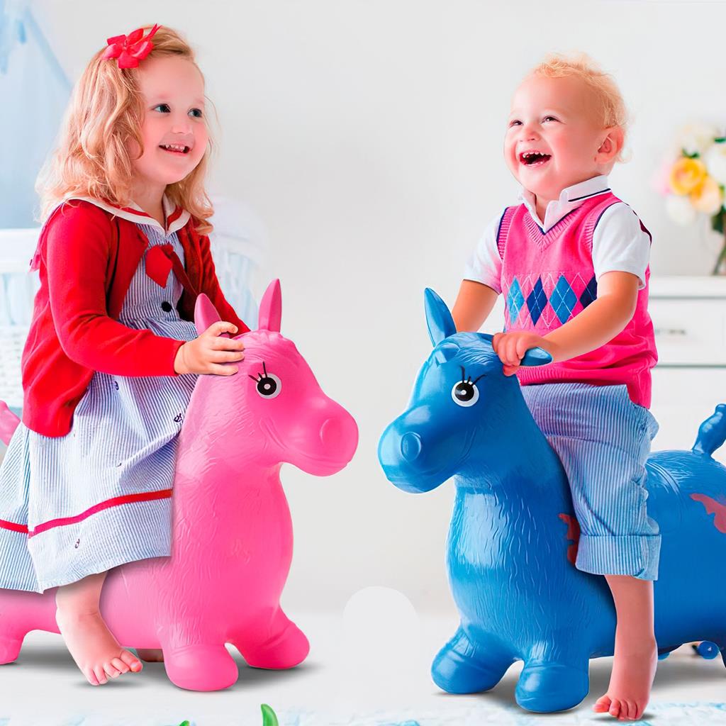 Cavalos de brinquedos pula pula para bebe