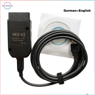 Diagnostic Instrument Conversion Line Vcds HEX V2 Interface VAGCOM 20.4.2 VAG COM 19.6 For Skoda Seat Vag 20.4