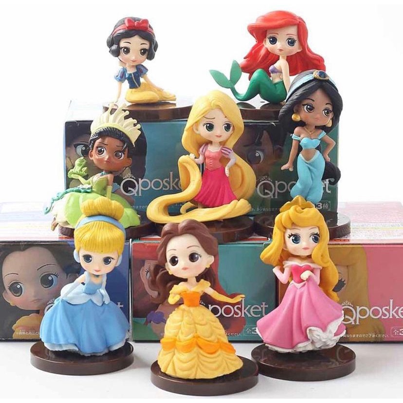 Princesas da Disney Figure Action - Qposket