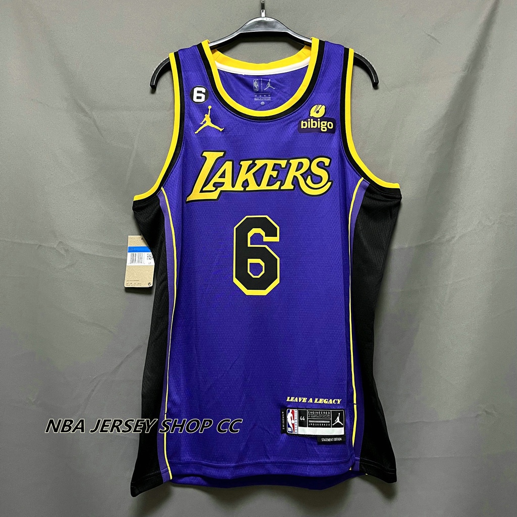 202223 Novos Lakers Originais Masculinos Da NBA Los Angeles 6 LeBron