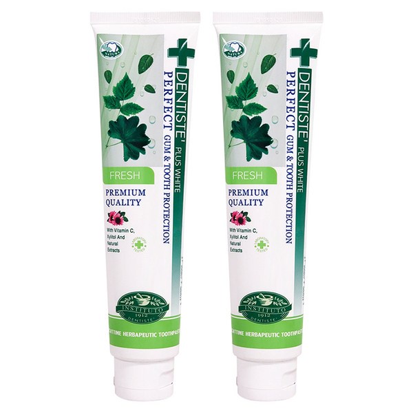 Dentiste Plus Pasta Dental Branca Fresca 200g , 2 Unidades De Dente ...