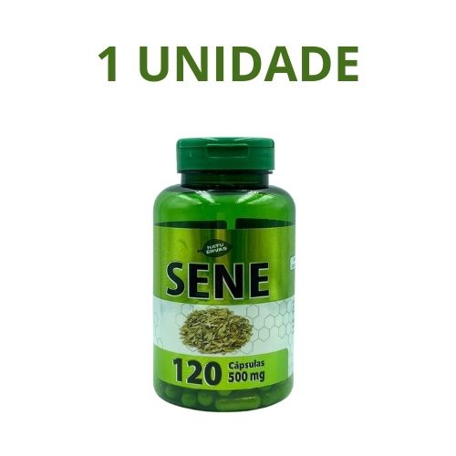 sene 100% natural 120 capsulas de 500 mg