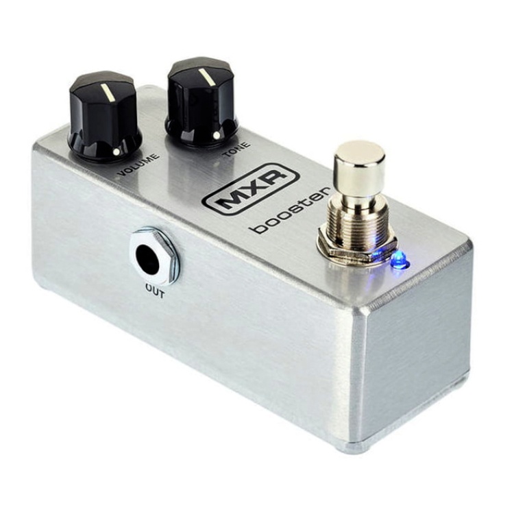 Pedal MXR booster mini Dunlop M293 com fonte p guitarra | Shopee