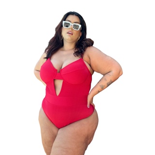 Maiô Plus Size Retrô Ibiza Cores
