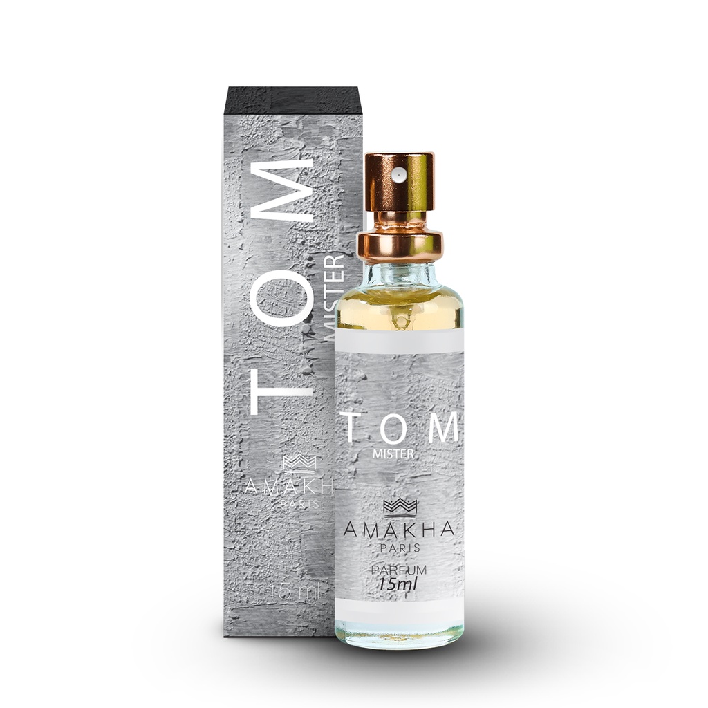 Perfume Masculino Amakha Paris Mister Tom 15ML | Shopee Brasil