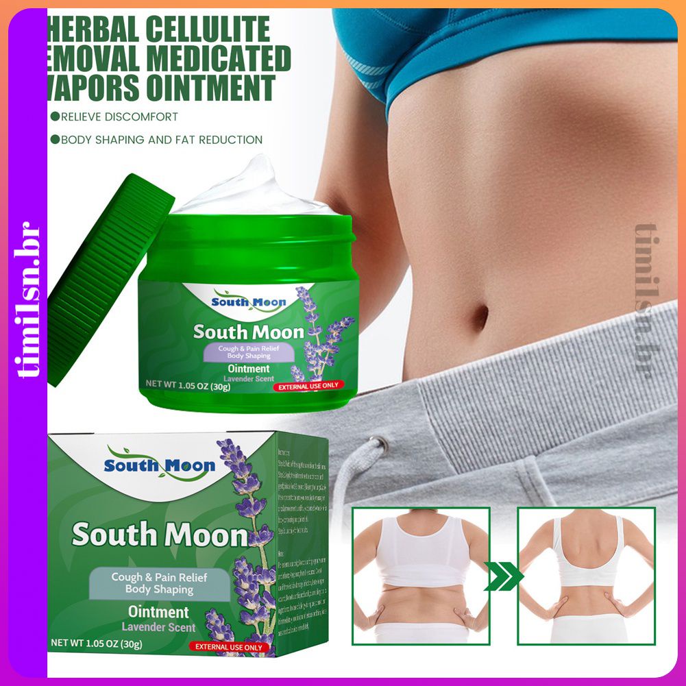 entrega hoje) South Moon Body Shaping And Firming Cream Belly