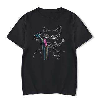 Camiseta Unissex Anime Beastars Wolf Colors