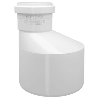 Kit com 10 Reducao Excentrica Para Esgoto 100mm X 75mm Fortlev em Oferta na Shopee