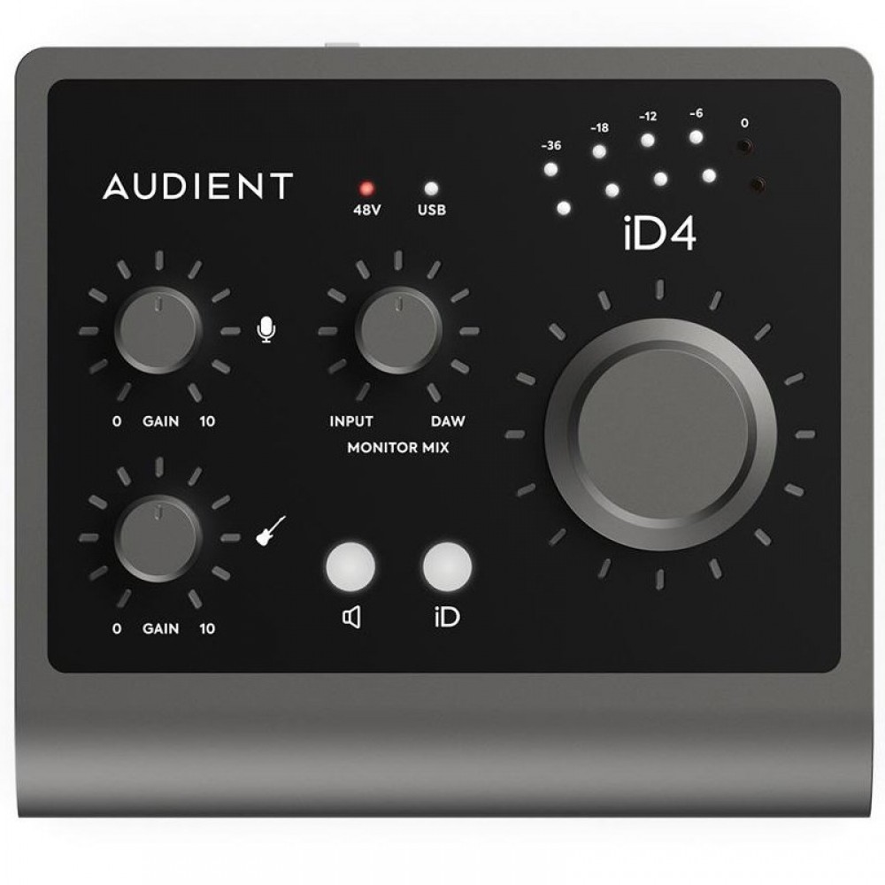 Audient Id4 mkii Interface De Áudio USB Type C com 2 Pre