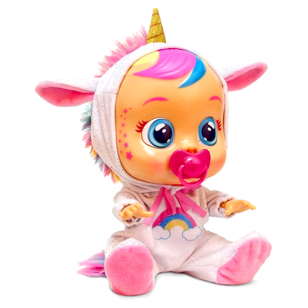 Crying baby girl store doll