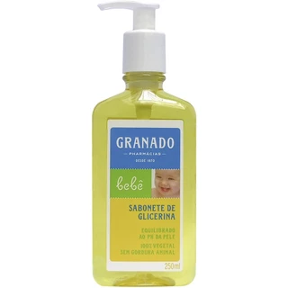 Sabonete Líquido Granado Bebê Glicerina 250ml em Oferta na Shopee