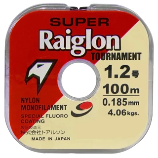 Linha Srtour Transparente 100m/4.06kg/0,185mm Super Raiglon