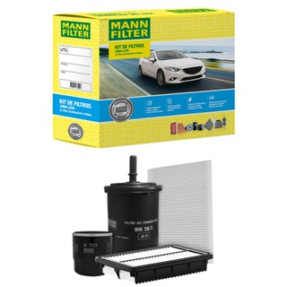 Kit Filtro Hb20 1.0 Flex 2013 A 2018 Original Mann-filter