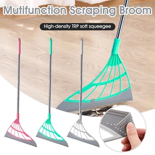 Multifuncional Silicone Vassoura De Limpeza, Limpador De Chão, Rodo De Raspador, Esfregões Mágicos Domésticos, Ferramentas De Limpeza